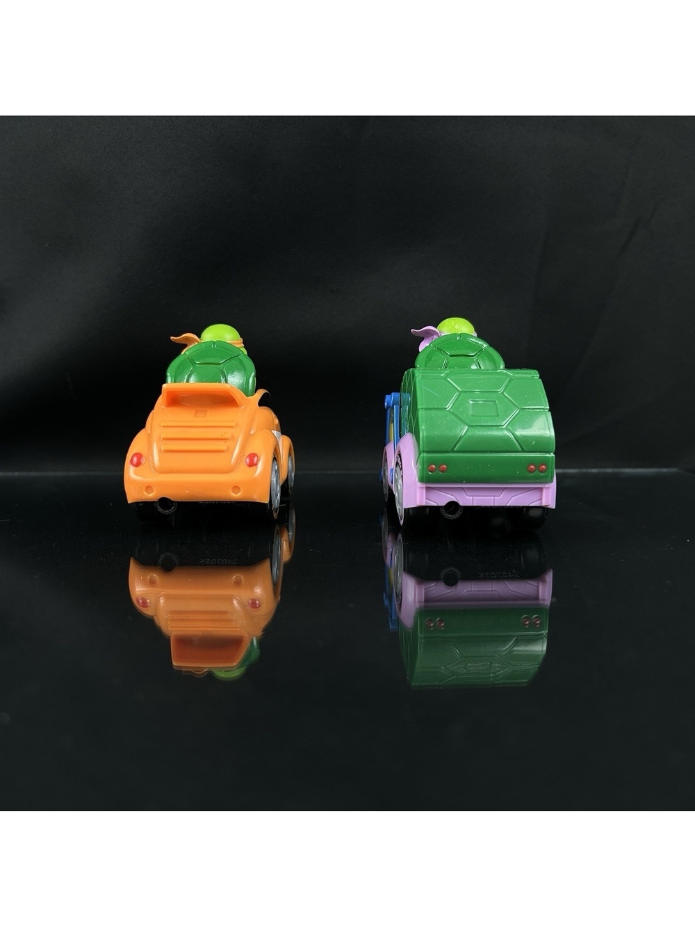 TMNT Rad Rip Racers Michelangelo Donatello Raphael Leonardo with 2 Rip Cords - Picture 4 of 15